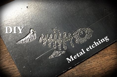 easy metal etching techniques